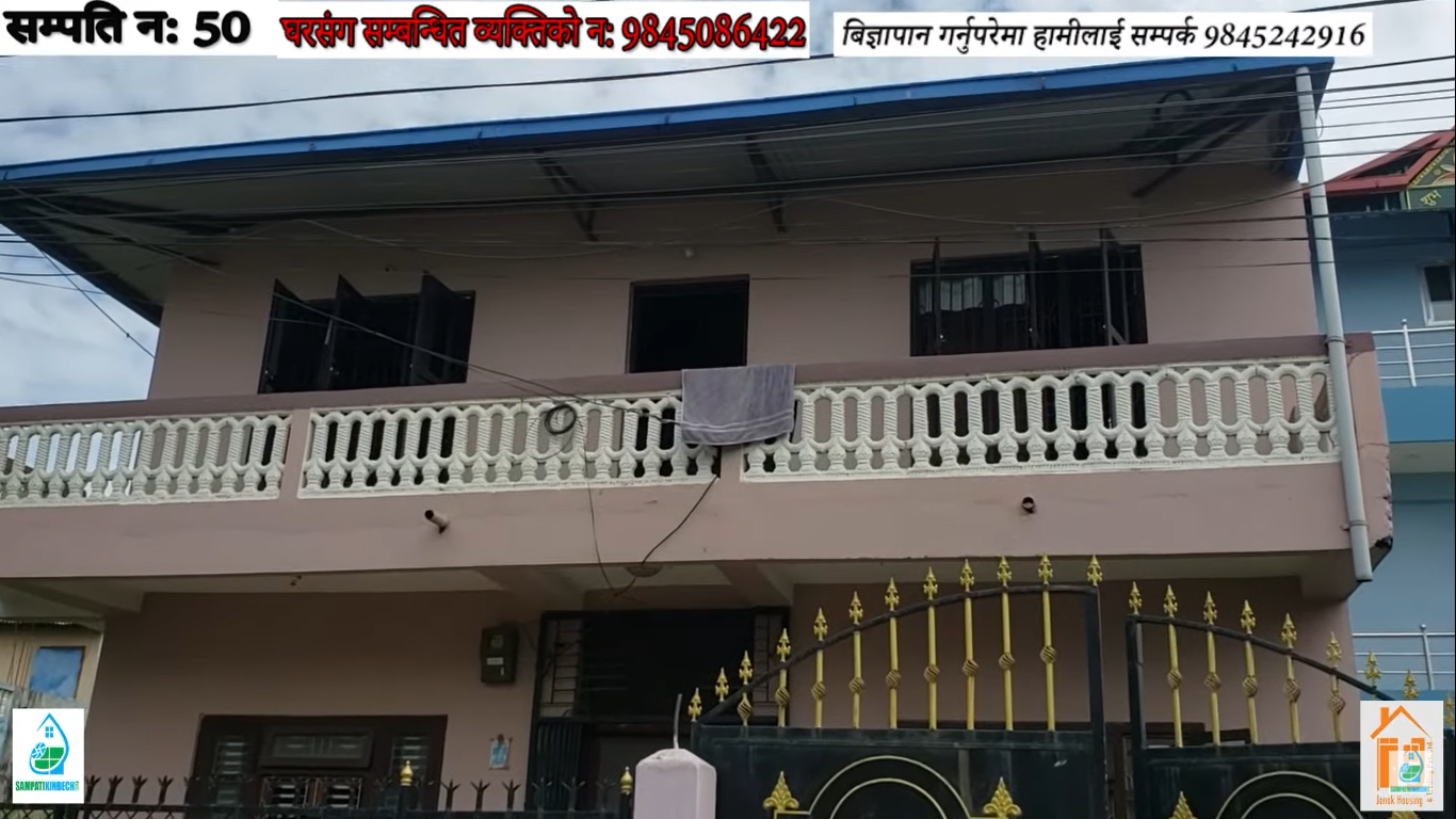 Read more about the article चितवन भरतपुर बसपार्क नजिकै घर बिक्रीमा