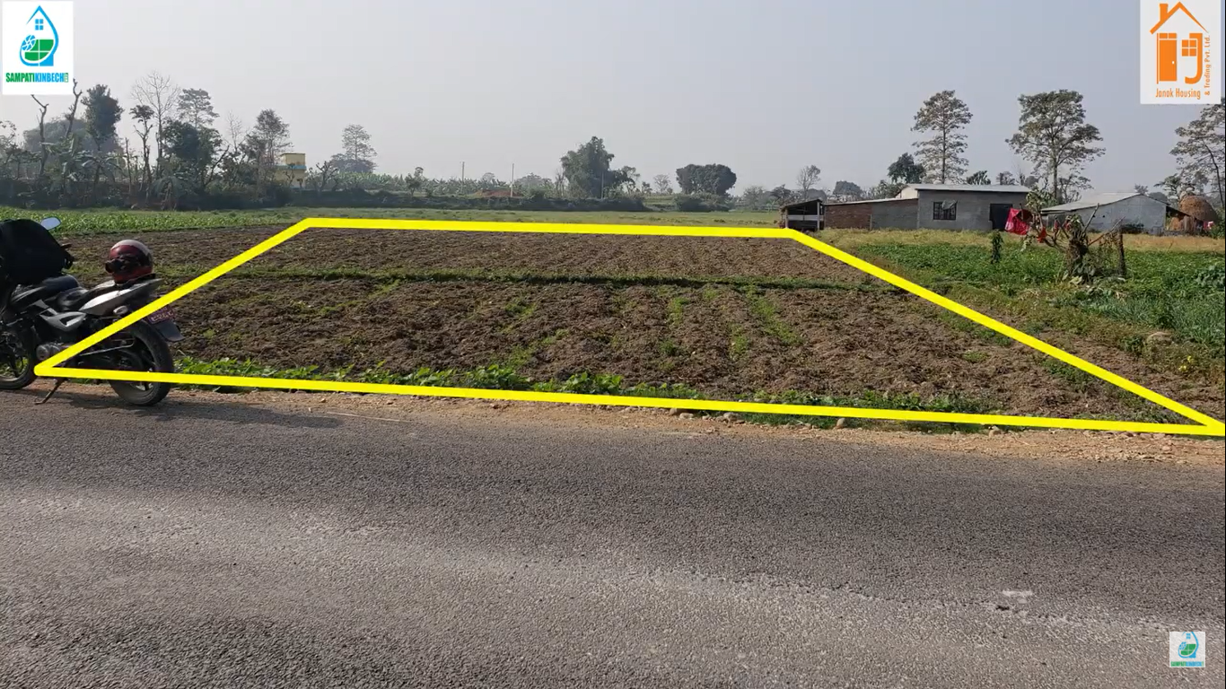 Read more about the article चितवन रत्ननगरमा ३ कट्ठा खेत बिक्रीमा